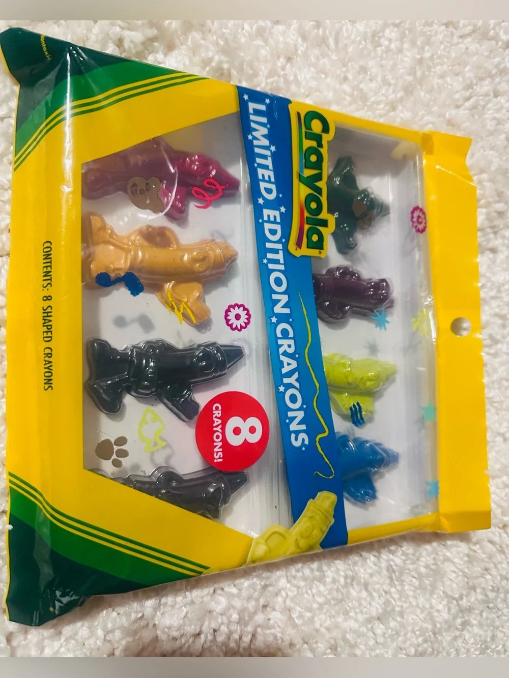 Crayola Limited Edition Kids Shaped Crayons - Multicolor